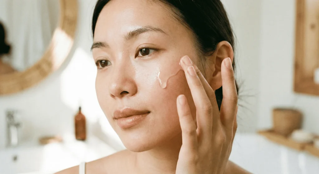  Application douce sérum méthode coréenne